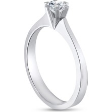 Alpay Jewellery 0,18 Karat Pırlanta Yüzük YZKPK140000000189