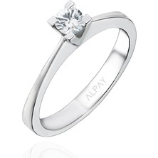 Alpay Jewellery 0,30 Karat Pırlanta Yüzük YZKPK140000000059