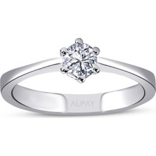 Alpay Jewellery 0,29 Karat Pırlanta Yüzük YZKPK140000000151