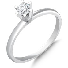 Alpay Jewellery 0,22 Karat Pırlanta Yüzük YZKPK180000000009