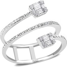 Alpay Jewellery 0,38 Karat Pırlanta Yüzük YZKPK140000000013