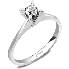 Alpay Jewellery 0,22 Karat Pırlanta Yüzük YZKPK140000000050