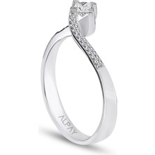 Alpay Jewellery 0,26 Karat Pırlanta Yüzük YZKPK140000000194