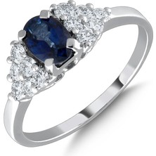 Alpay Jewellery 0,99 Karat Pırlanta Yüzük YZKPK180000000011