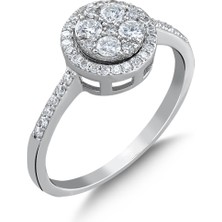 Alpay Jewellery 0,40 Karat Pırlanta Yüzük YZKPK140000000038