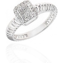 Alpay Jewellery 0,22 Karat Pırlanta Yüzük YZKPK140000000037