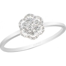 Alpay Jewellery 0,21 Karat Pırlanta Yüzük YZKPK140000000003
