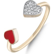 Alpay Jewellery 0,07 Karat Pırlanta Yüzük YZKPK140000000031