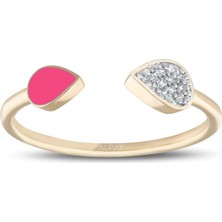 Alpay Jewellery 0,07 Karat Pırlanta Yüzük YZKPK140000000023