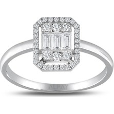 Alpay Jewellery 0,27 Karat Pırlanta Yüzük YZKPK140000000207