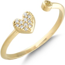 Alpay Jewellery 0,06 Karat Pırlanta Yüzük YZKPK140000000174