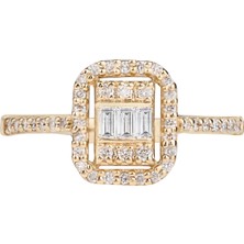 Alpay Jewellery 0,29 Karat Pırlanta Yüzük YZKPK140000000002