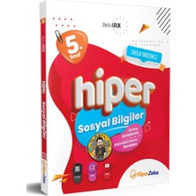 Hiper Zeka Yayınları 2024 5. Sınıf Matematik ve Sosyal Bilgiler Konu Anlatımlı Soru Bankası 2'li Set