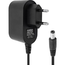 Weko 12 Volt - 1 Amper 5.5*2.5 Uçlu Plastik Kasa Priz Tip Adaptör Kutulu Yerli Üretim (81)