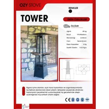 Ozy Stove Ozystove Tower Pelet Sobası