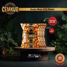 Cemkur Kuruyemiş Soslu Mısır 150GR x 4 Adet