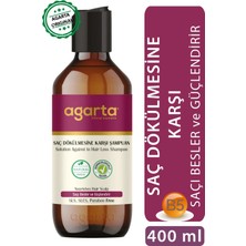 Agarta Doğal Şampuan Saç Dökülmesine Karşı Çözüm 400 ml