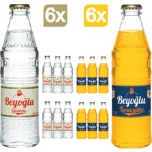 Beyoğlu Klasik Gazoz 6 x 250 ml + Turunçgil Aromalı Gazoz 6 x 250 ml