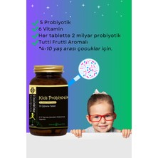 Microbiome Çocuk Probiyotik 30 Çiğneme Tableti 5 Çeşit Probiotic 6 Çeşit Vitamin