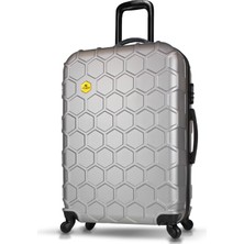 My Valice Honey Abs Büyük Boy Valiz Gri