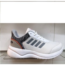 Best Of Erkek Confort Yürüyüş Ayakkabısı Füme-Beyaz Spor Ayakkabı