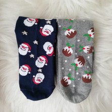 Dream Butik 2li Yılbaşı Temalı Çorap Seti 2