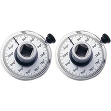 Humble 2x 1/2 Inç Tork Ölçer Anahtarı Tork Ölçüm Cihazı Açı Ölçer Dizinleyici (Yurt Dışından)