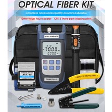 Humble Fiber Cleaver'lı Ftth Fiber Optik Alet Kiti -70-+10DBM Optik Güç Ölçer Görsel Arıza Bulucu 10MW (Yurt Dışından)