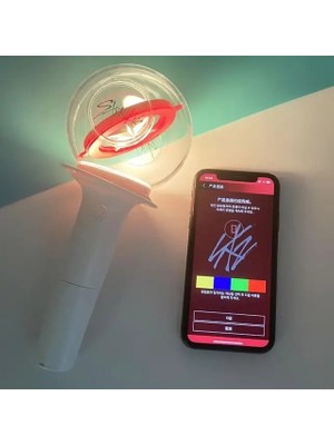 Bluetooth Sürümü Lightstick Moda Kpop Kaçak Çocuklar Için Lightstick Bluetooth Konser El Lambası Kızdırma Işık Çubuğu Flaş Lambası Hayranları Koleksiyonu (Yurt Dışından)