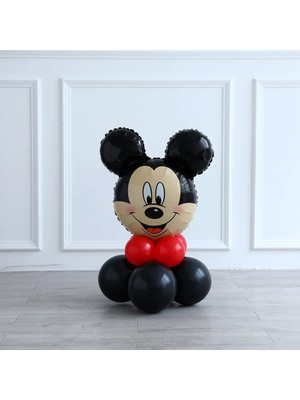 Stil 2 10 Adet Disney Minnie Mickey Mouse Şişme Alüminyum Balon Erkek ve Kız Bebek Duş Çocuklar Doğum Günü Partisi Etkinlikleri Dıy Dekor (Yurt Dışından)