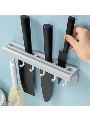 Durgunstore Buffer&reg; Pratik Çoklu Bıçak Askısı Mutfak Bıçak Düzenleyici Organizer Dayanıklı Bıçaklık