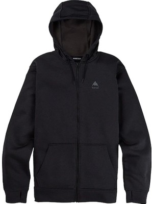 Burton Mens Oak Full-zip Hoodie Erkek Gri Sweat