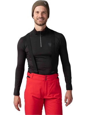 Rossignol Classique 1/2 Zip Erkek Siyah Içlik Üst
