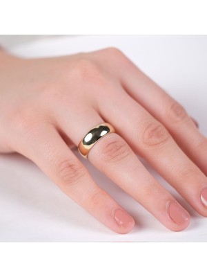 Öz Alyans 6 mm Iç Dış Bonbeli Klasik Gümüş Alyans 925