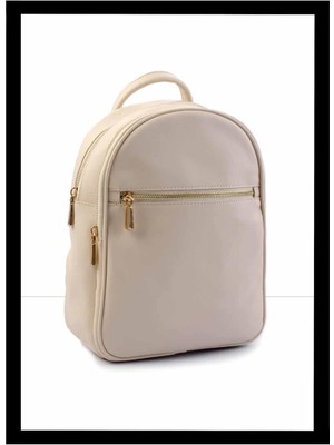 Bambi Bej  Kadın Sırt Çantası C06966900409