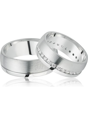 Öz Alyans Bayan Gümüş Alyans (Bayan) 925