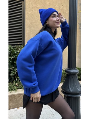 Minaaise Saks Basic Oversize Sweatshirt 26088