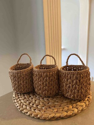 Desingadd Dekoratif Sepet 3'lü