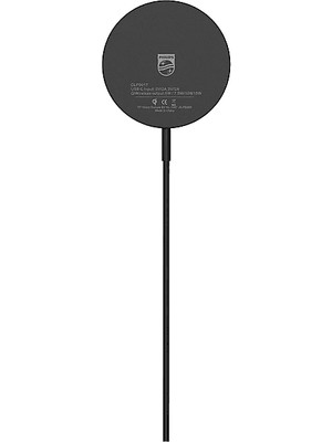 Philips DLP9017 Hızlı 15W Qi Wireless Şarj Cihazı Siyah