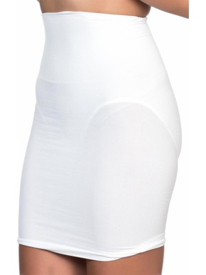 MiraLive Beyaz Emay 2050 Külotlu Jüpon Korse