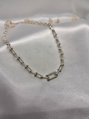 Lysia Accessory Silver Çelik Kolye