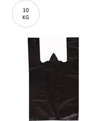 Royaleks Siyah Atlet Poşet Mini Boy 20X34 cm Takriben 2.350 Adet 10 kg