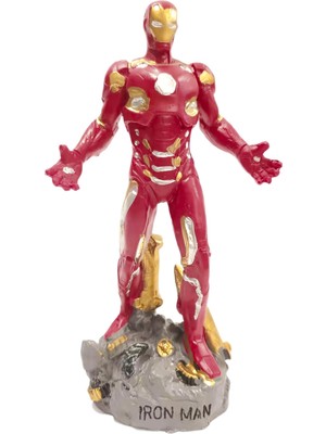 Elifeshop Iron Man Tony Stark Avengers Koleksiyon Karakter Figür Biblo Dekoratif & Özel Hediyelik Ürün Mdl A