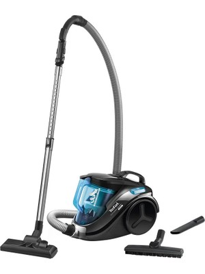 Tefal Effitech Motor Teknolojili Hepa Filtreli Güçlü Emiş Başlıklı Premium Toz Torbasız Elektrikli Süpürge, Onerous Mutfak Tartısı Hediye