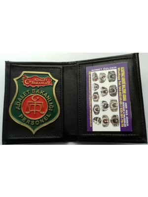 Aldatmaz Adalet Bakanlığı Rozetli Cüzdan Satınal,sadece Kurum Adresıne Gönderılır.