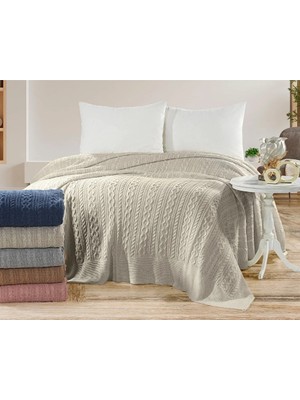 Doux Home Akdeniz Triko Yatak Örtüsü 220 x 240 cm