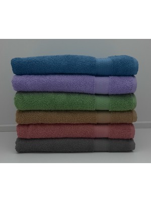 Sertay 70X140   Pamuk Bukle Banyo Havlusu Petek 6'lı