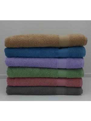 Sertay 85X150   Pamuk Bukle Banyo Havlusu Petek 6'lı