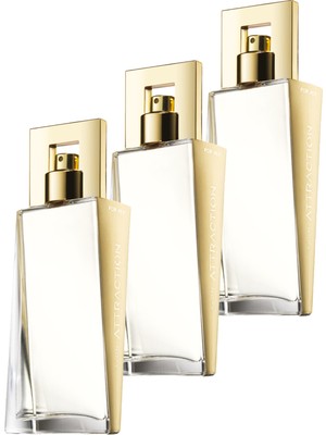 Avon Attraction Kadın EDP 50 ml Üçlü Set Meyveli Koku ile Kışkırtıcı Deneyim