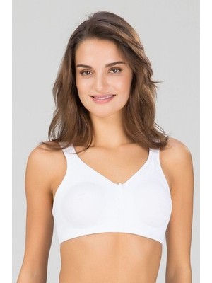 Kom Serena Dikişsiz Toparlayıcı Sütyen Beyaz Renkli